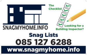 Visit our sister site for snag lists in Kildare, Meath, Westmeath, Offaly